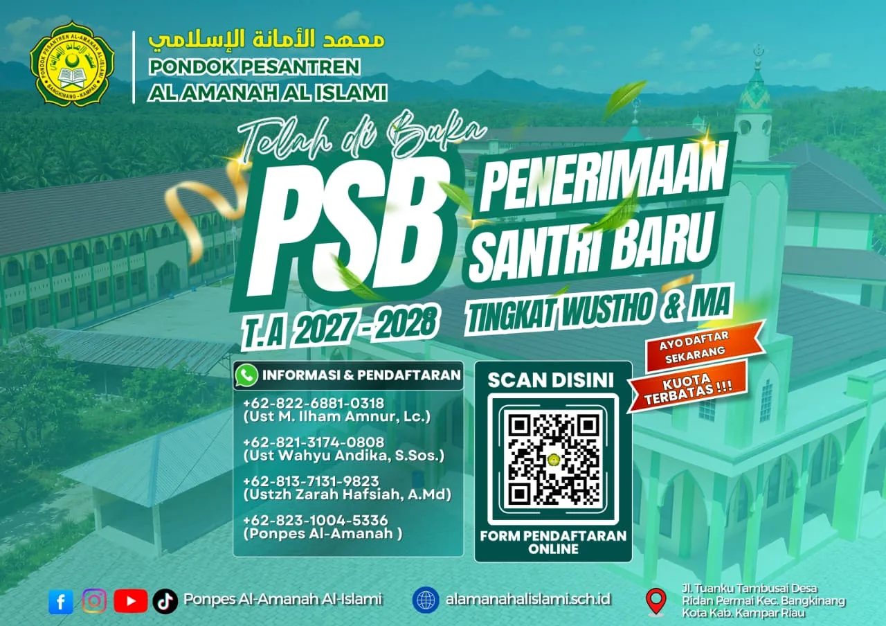 Dokumentasi Penerimaan Santri Baru Tahun Ajaran 2027/2028